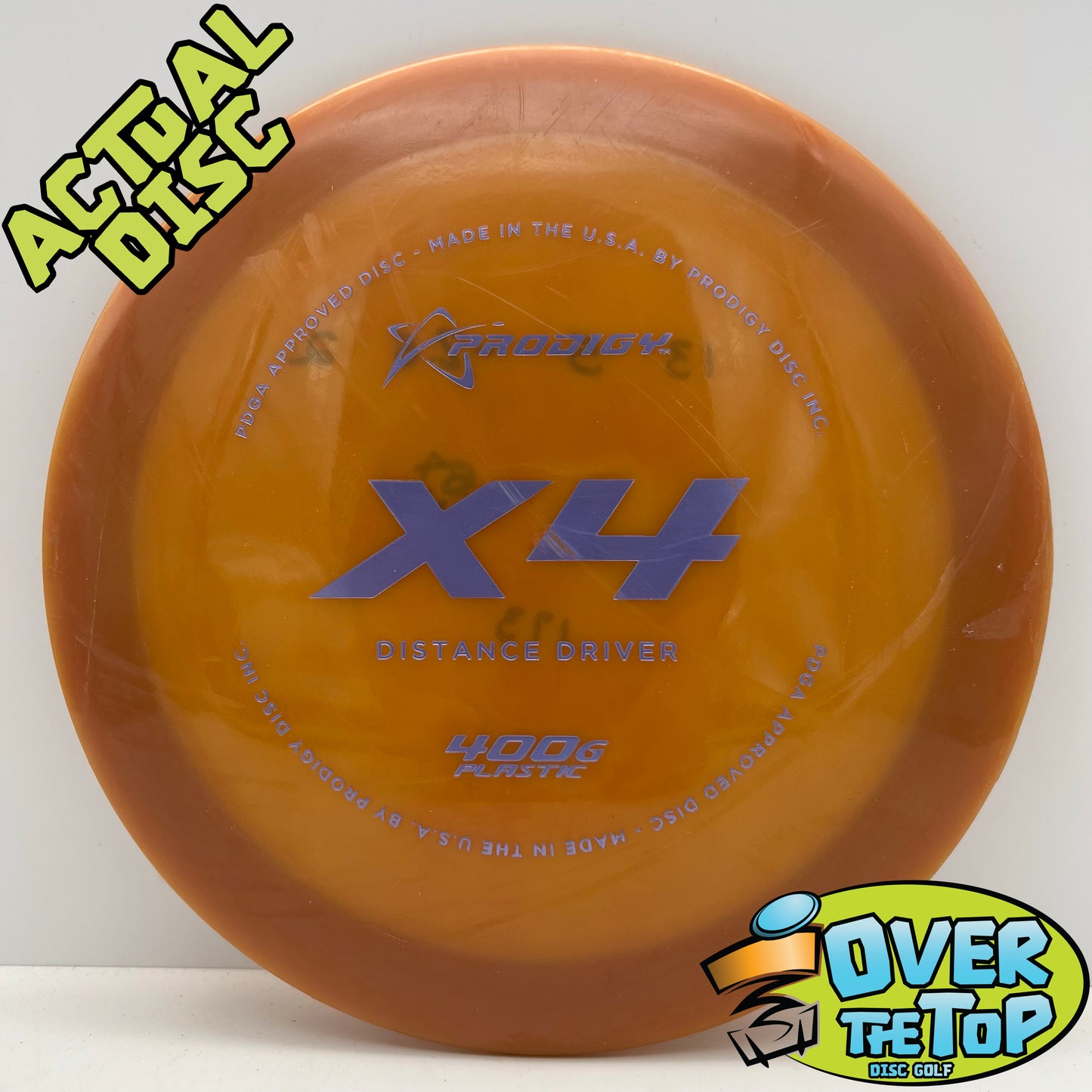 X4 400G Used (6. Inked) 173g
