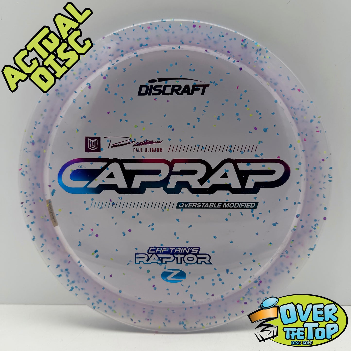 Captain's Raptor Z Confetti (Paul Ulibarri) 174g