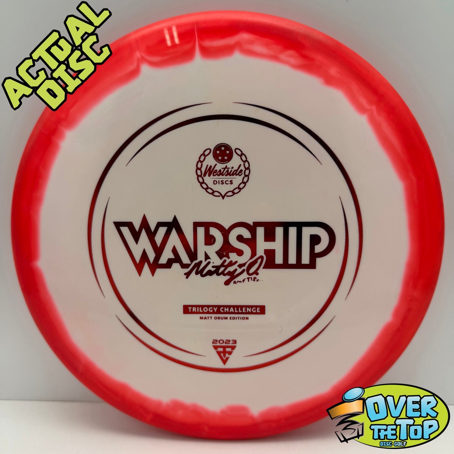 Warship Tournament Ice Orbit 2023 TC (Matty O) Used (8/10, Inked) 177g