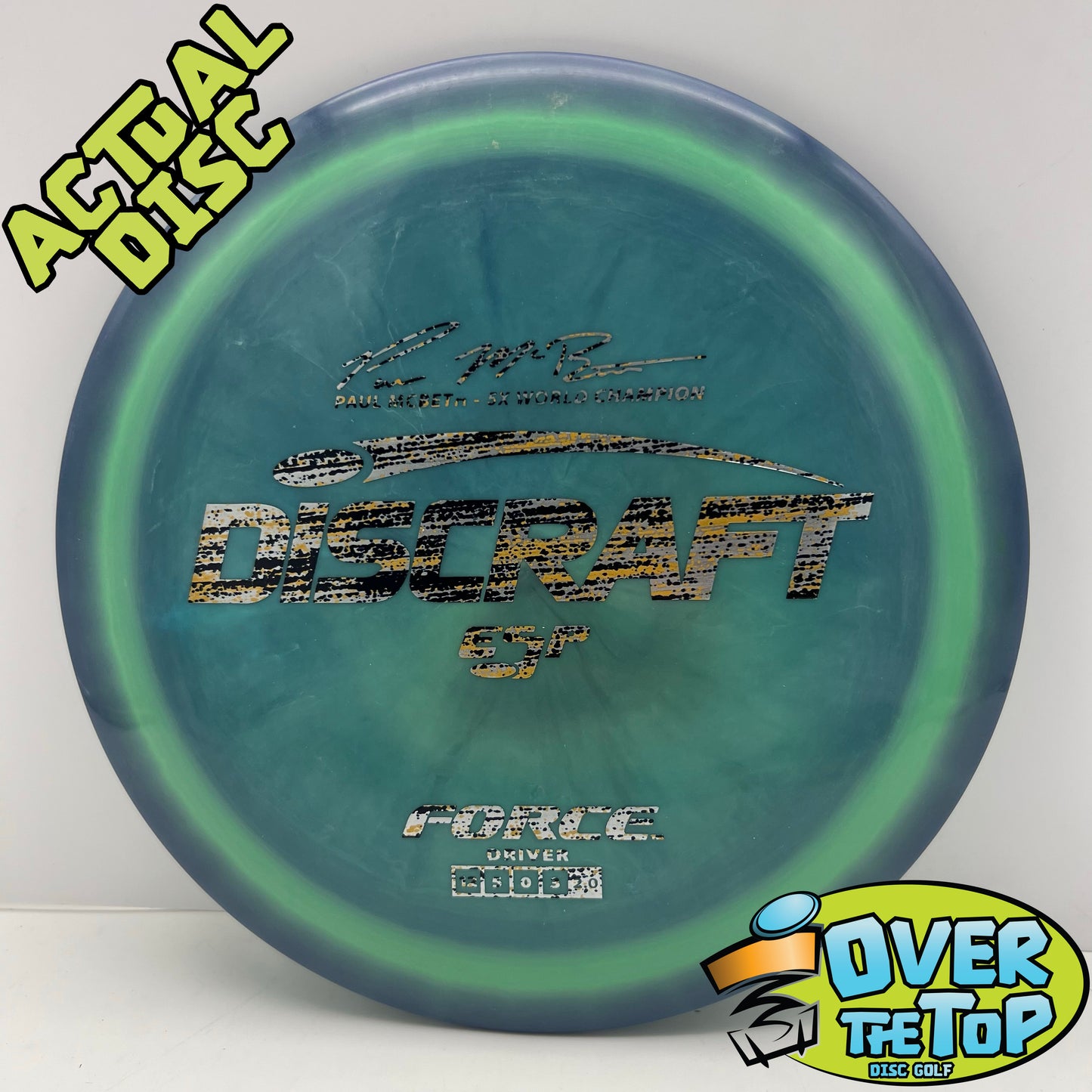 Force Signature ESP 5X (Paul McBeth) Used (8. LE/SE) 174g
