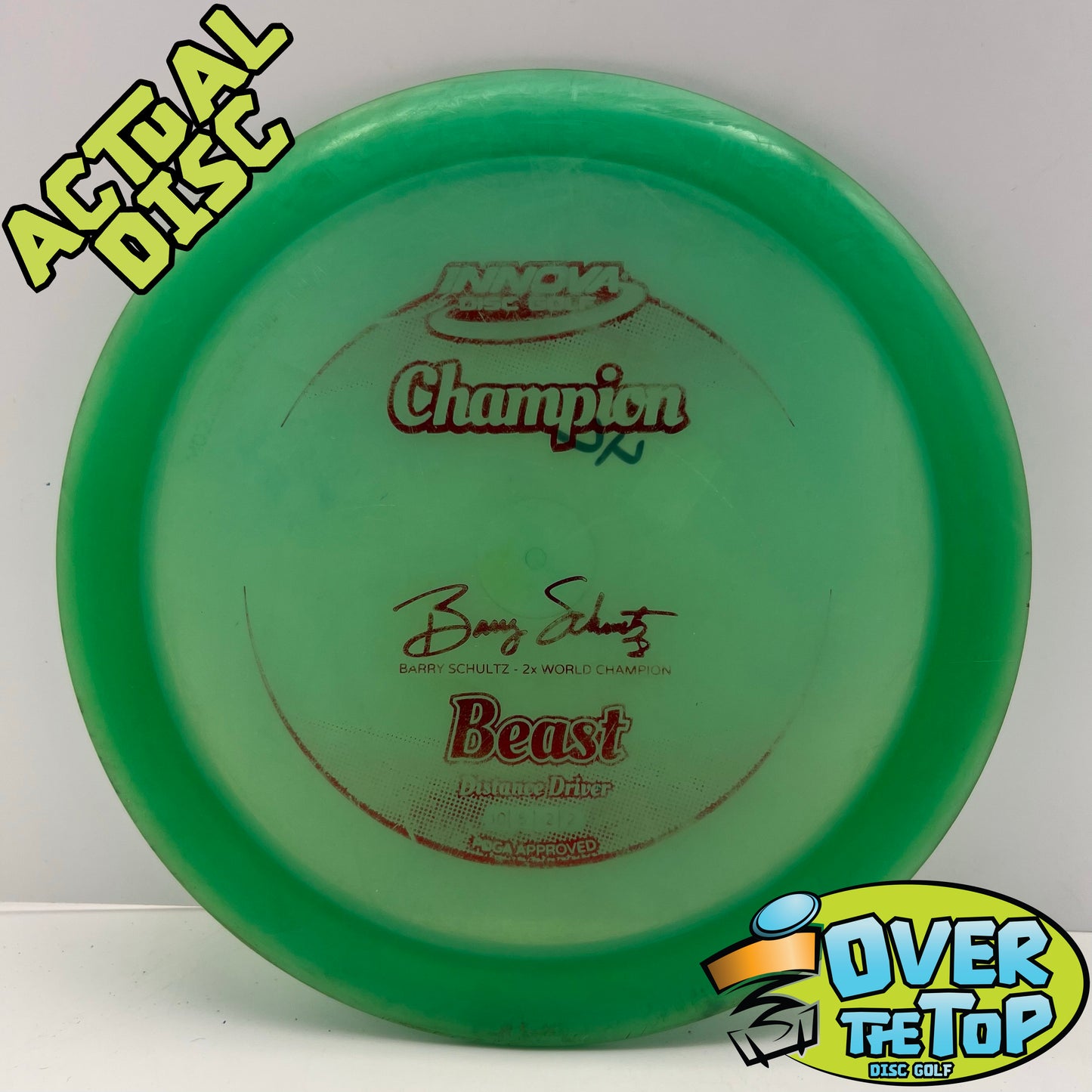 Beast Champion (Barry Schultz 2X) Used (4/10. Clean) 166g