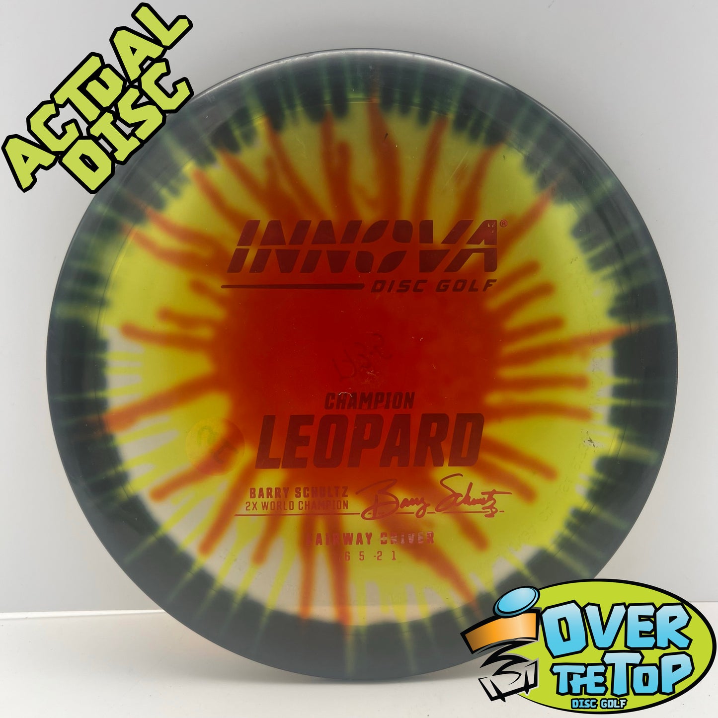 Leopard Champion I-Dye (Barry Schultz 2X) Used (6/10. Inked) 176g