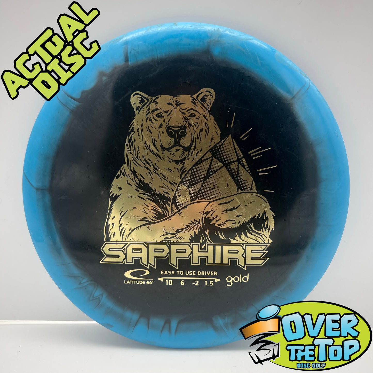 Sapphire Gold Line Used (5/10. Inked) 163g