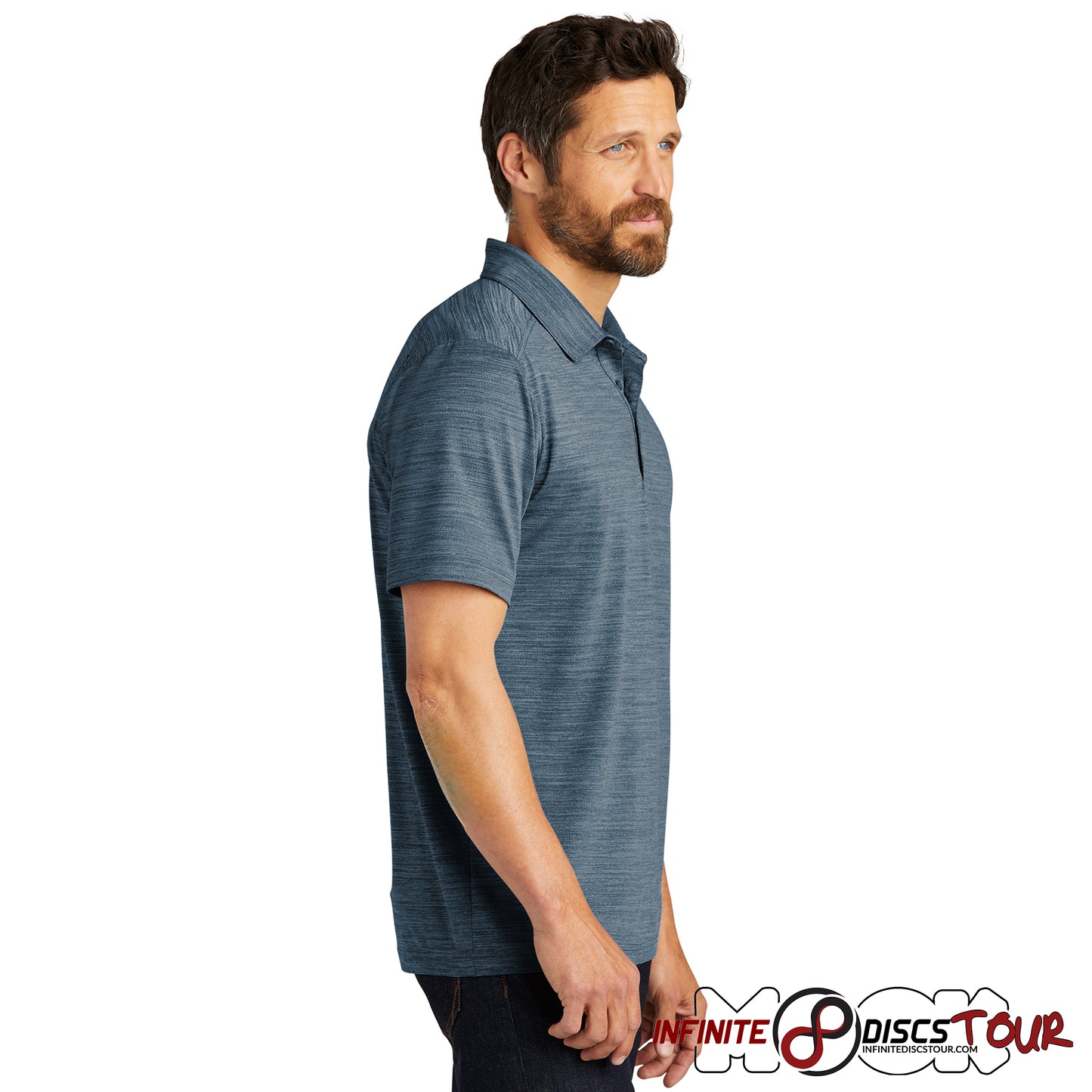 Stretch Heather Polo (K583)