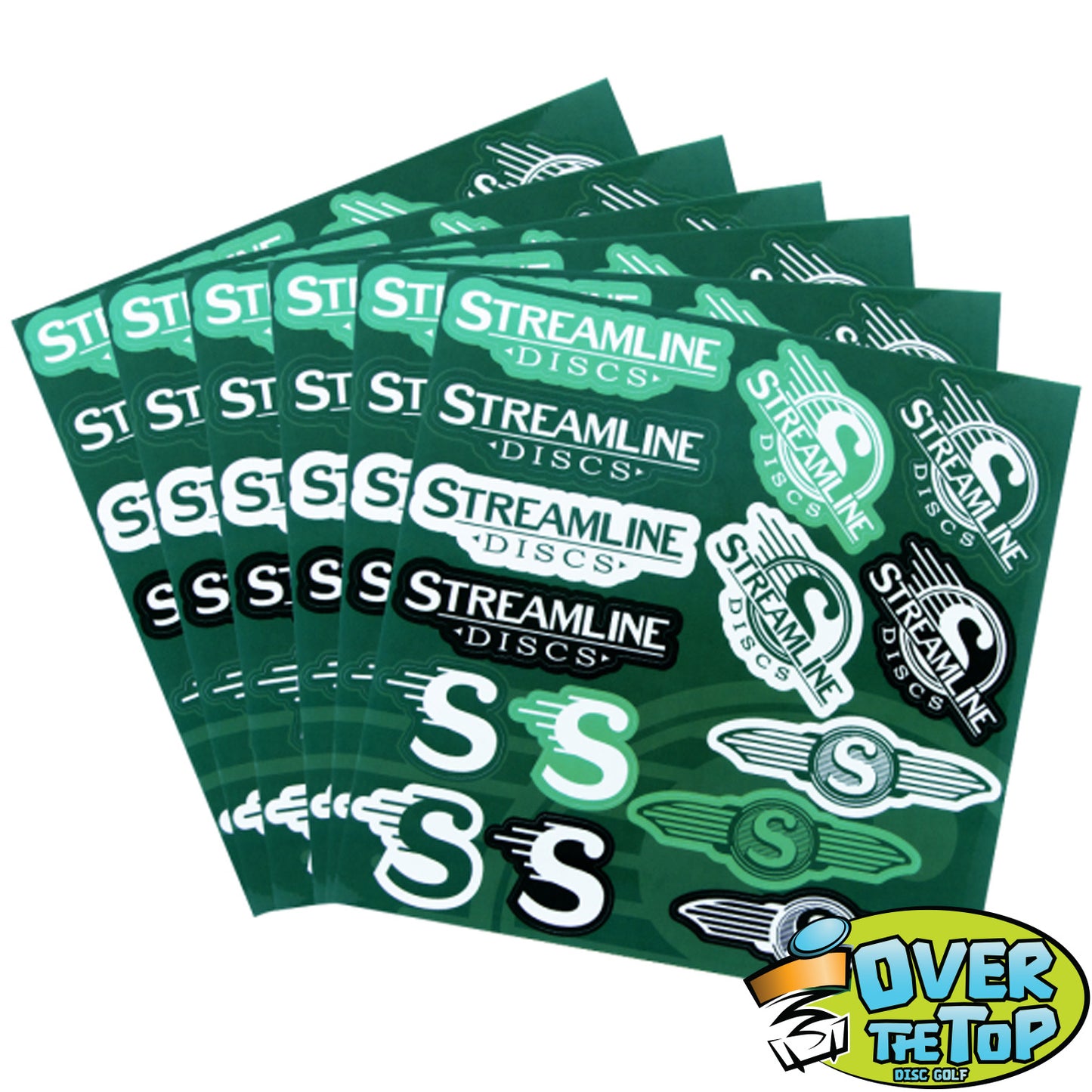 Streamline Discs Sticker Sheet