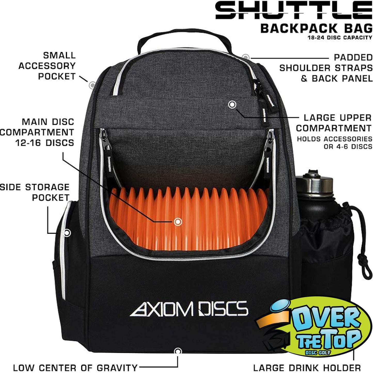 Axiom Shuttle Disc Golf Bag