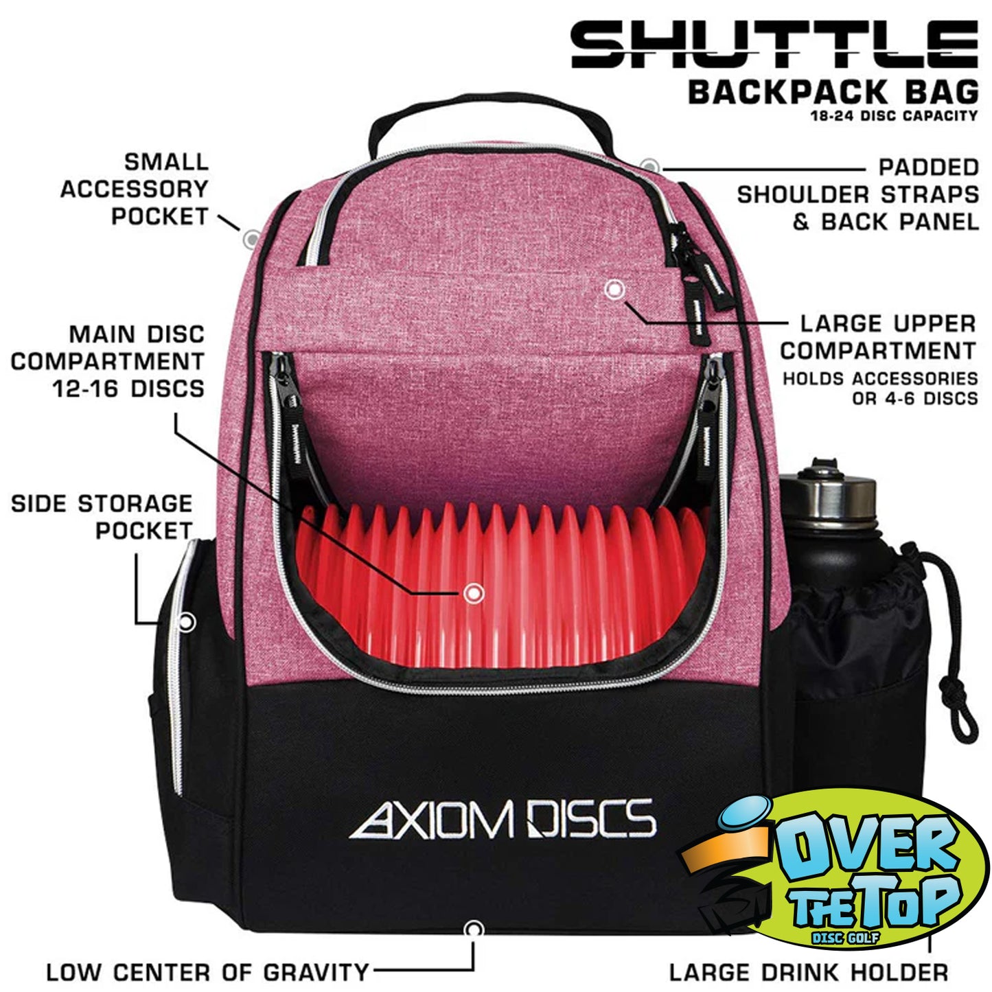 Axiom Shuttle Disc Golf Bag