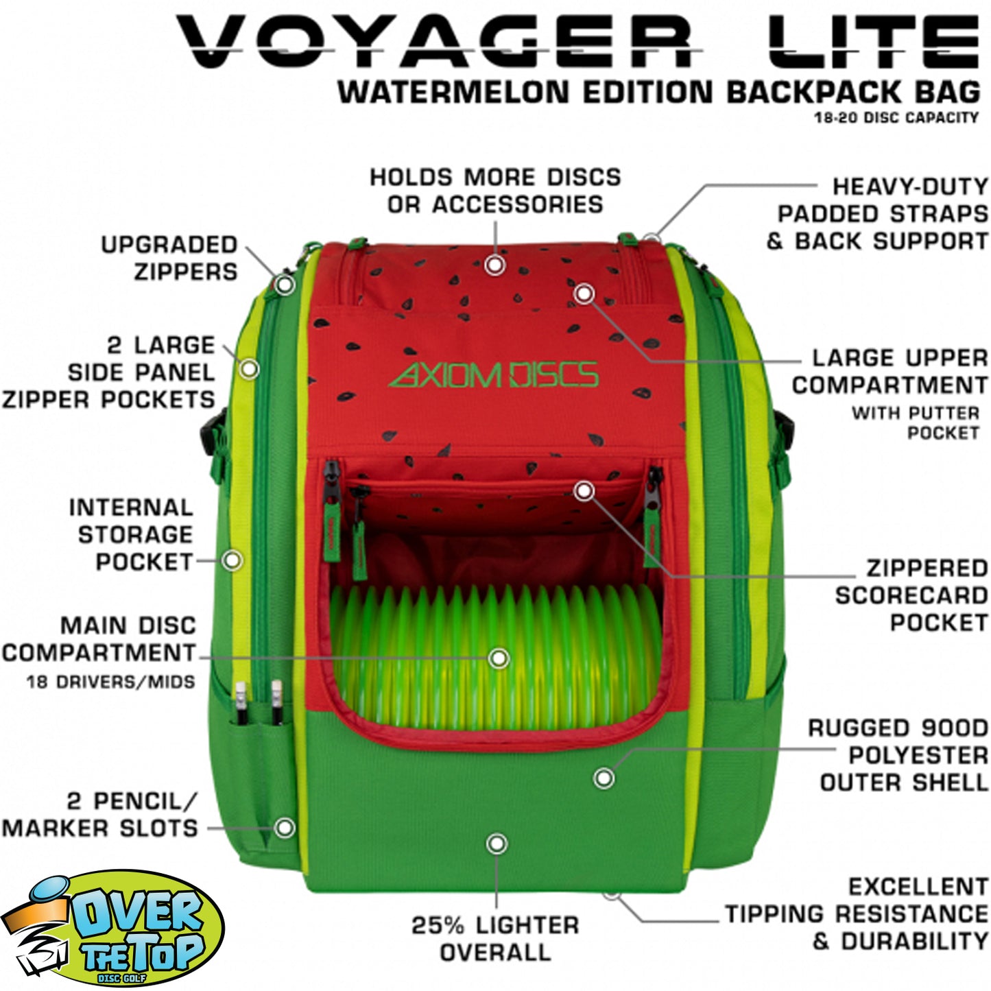 Axiom Voyager Lite Backpack Bag