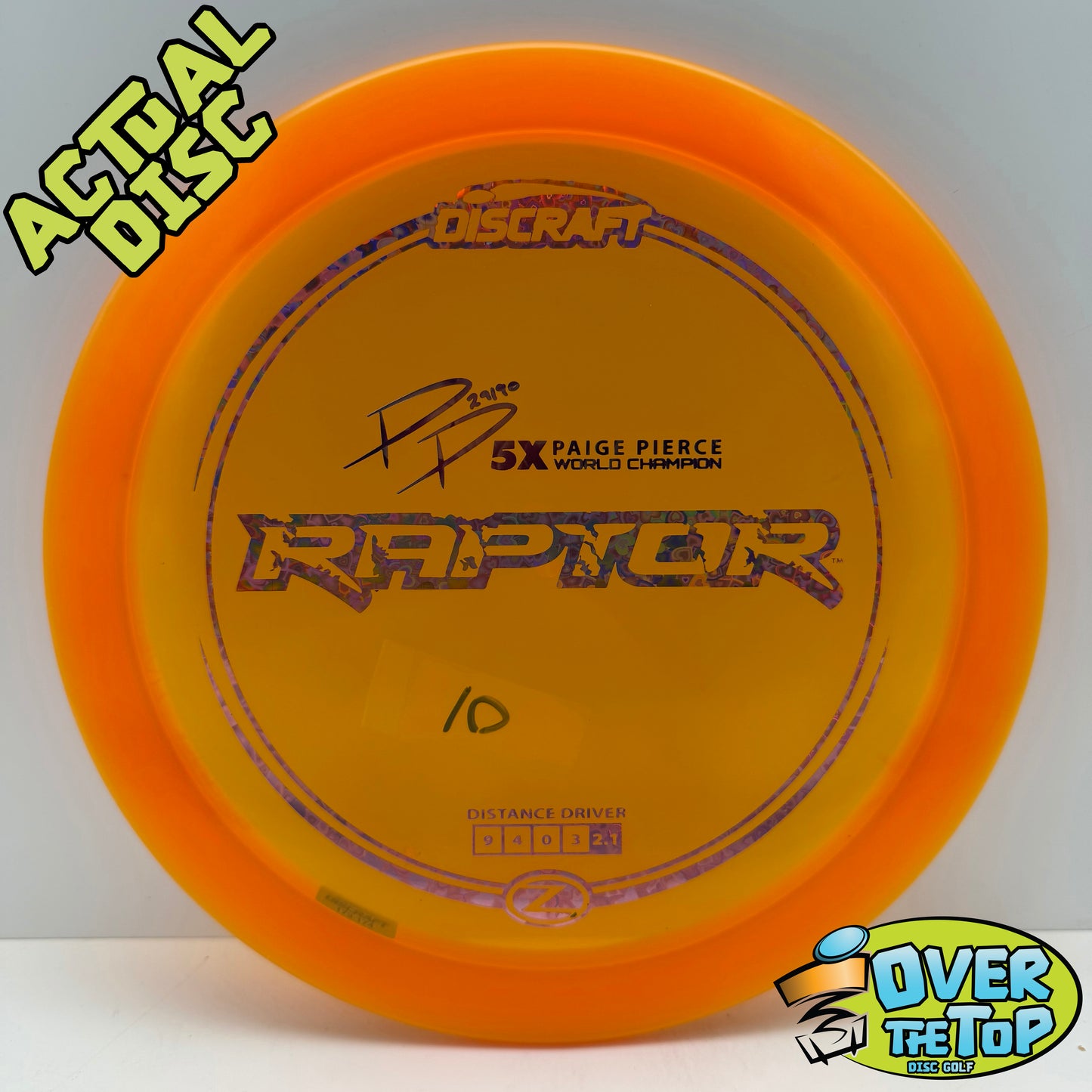 Raptor Z-Line Signature (Paige Pierce 5X) 174g