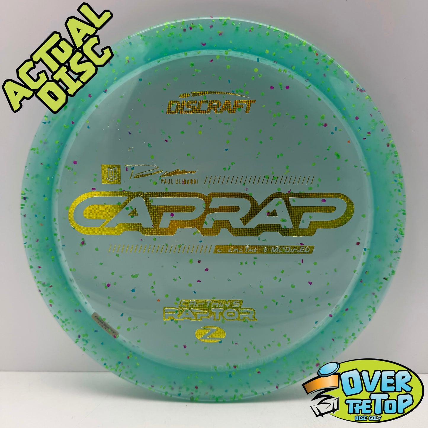 Captain's Raptor Z Confetti (Paul Ulibarri) 174g