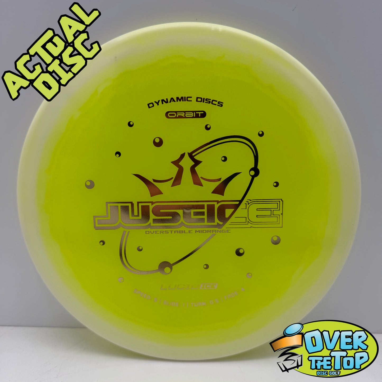 Justice Lucid Ice Orbit 176g