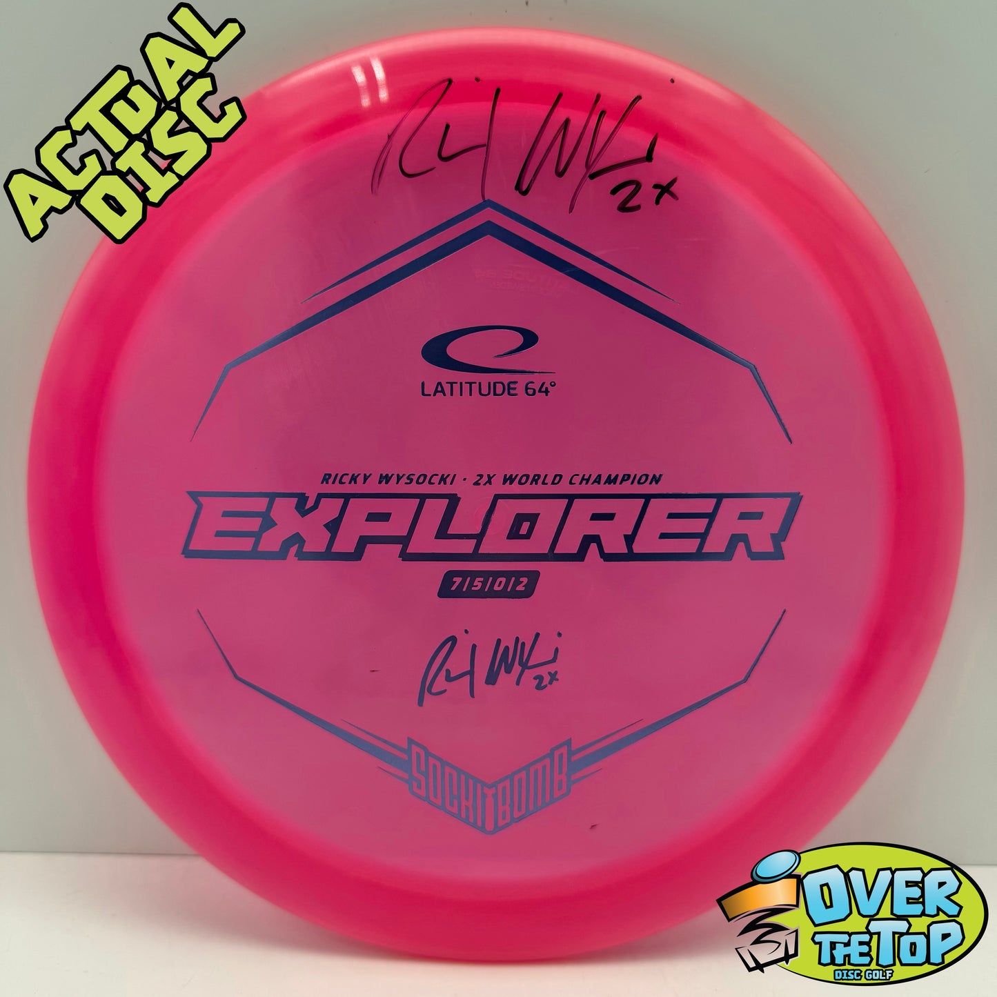 Explorer Opto Sockibomb (Ricky Wysocki) Used (8/10, SE) 173g