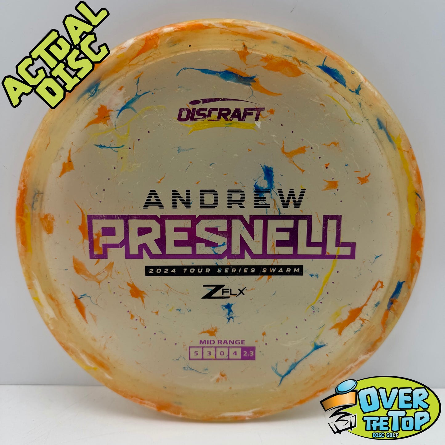 Swarm Jawbreaker Z Flx Tour Series (Andrew Presnell) Used (8/10. SE) 180g