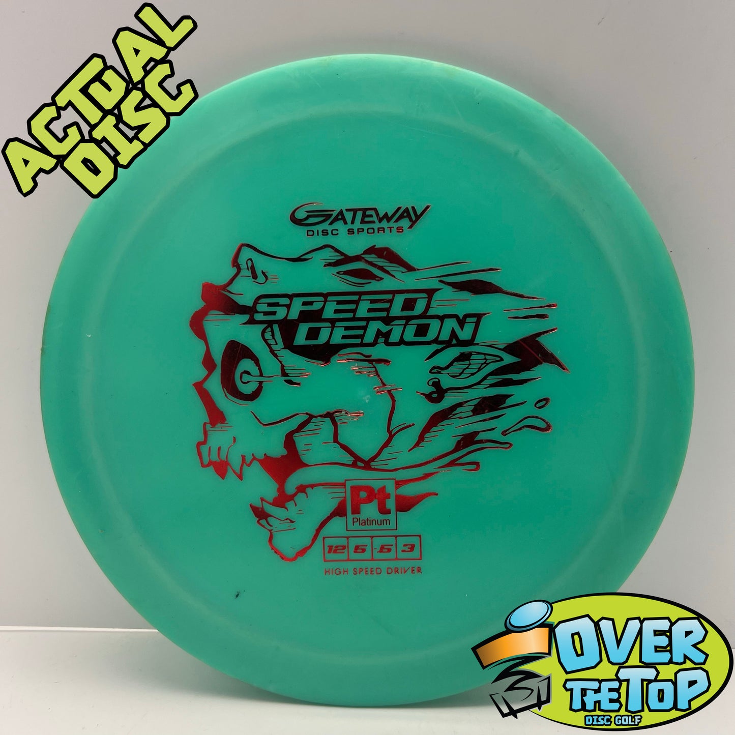 Speed Demon Platinum Used (5. Inked) 173g