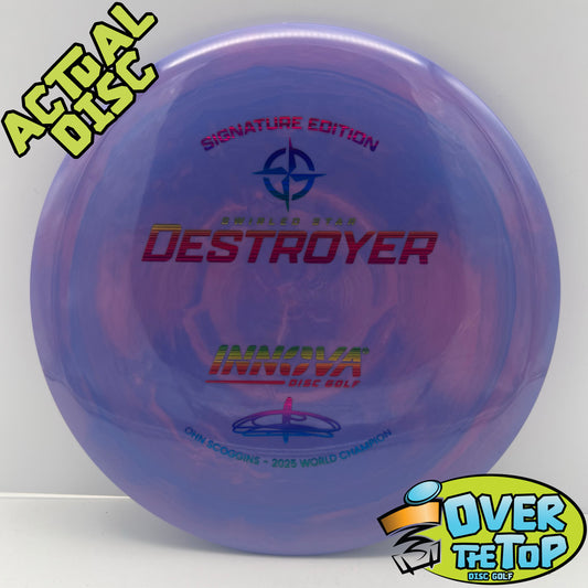 Destroyer Swirled Star Tour Series 2025 (Ohn Scoggins) 175g