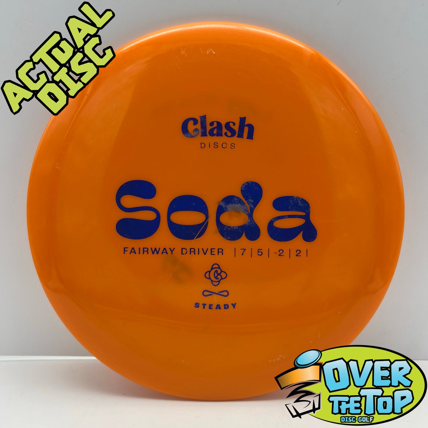 Soda Steady Used (6/10. Inked) 174g