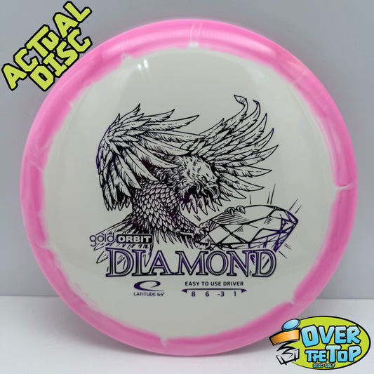 Diamond Gold Orbit 157g